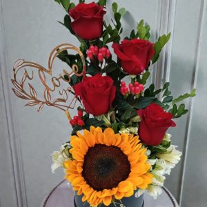 Cupido en flor